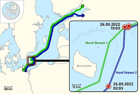 The Nord Stream Pipelines.
