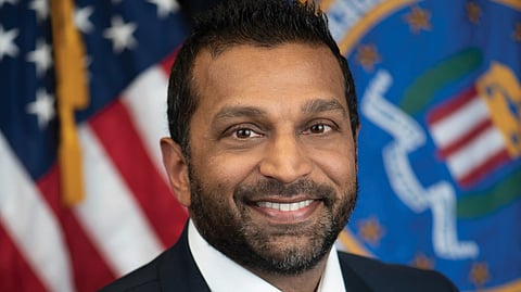 Official portrait of Kash Patel, director of the Federal Bureau of Investigation.