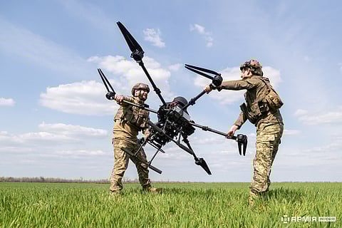 Vampire, Ukrainian unmanned bomber octocopter.