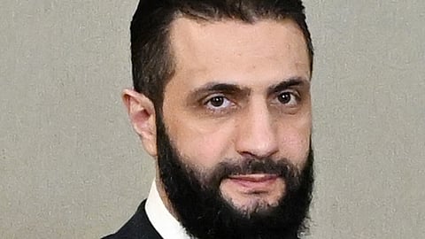 Syrian President Ahmed al-Sharaa