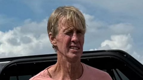 Ryan Routh after being apprehended.