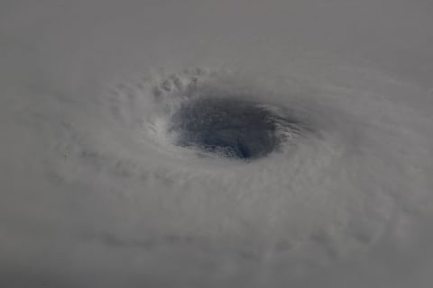 Violent Typhoon Ragasa and Neoguri from the International Space Station Sept 21, 2025 0437 GMT.