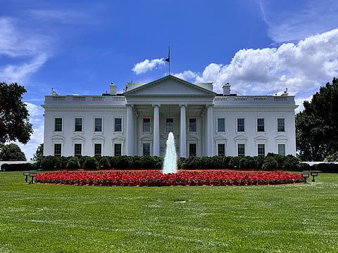The White House in June 2024.