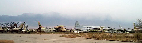 Bagram Airbase, 2002.