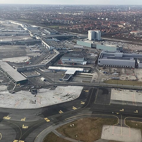 Copenhagen Airport.