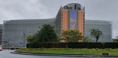 Berlaymont building, The European Commission, 6 August 2023.