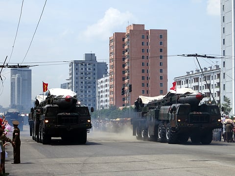 North Korean ballistic missiles