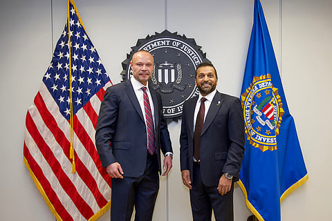 FBI Director Kash Patel and Deputy Director Dan Bongino