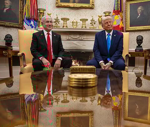 Israeli Prime Minister Benjamin Netanyahu and U.S. President Donald Trump