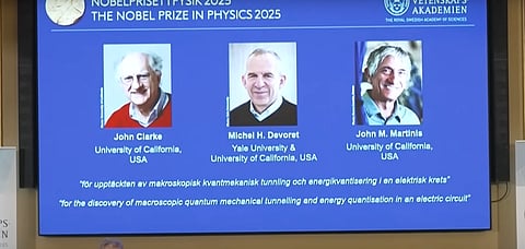 John Clarke, Michel H. Devoret, and John M. Martinis were recognized for their groundbreaking quantum physics research.