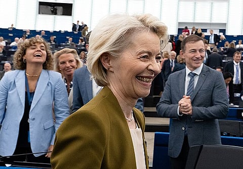 Von der Leyen Survives Dual No-Confidence Votes in EU Parliament