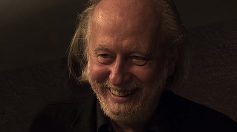 László Krasznahorkai at Stadtgarten Köln, 3 November 2016.