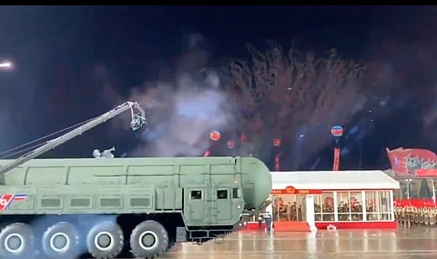 North Korea Parades 'Most Powerful' Missile on Party Anniversary