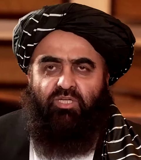Afghan Foreign Minister Amir Khan Muttaqi