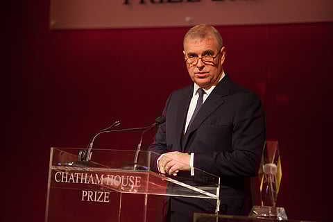 Prince Andrew in 2013.