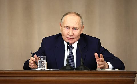 Russian President Vladimir Putin