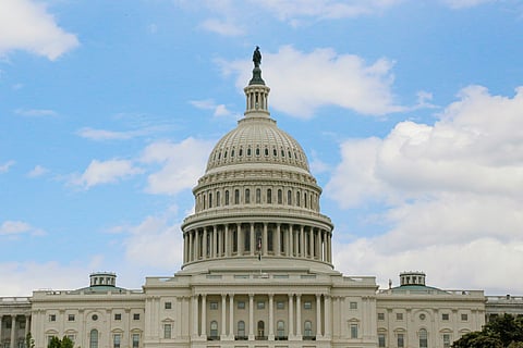 US Capitol building in Washington, DC.