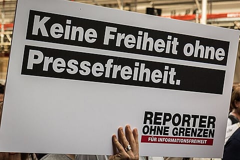 "No freedom without press freedom"