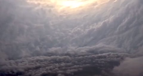 The eye of Category 5 Hurricane Melissa.