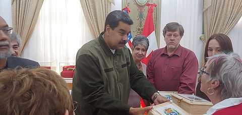 Venezuelan President Nicholas Maduro