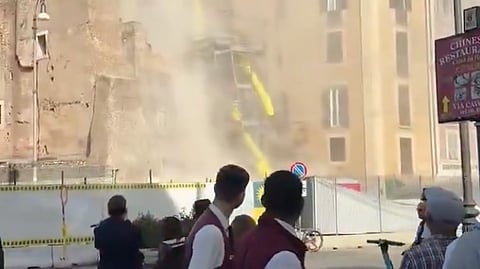 Medieval Tower in Rome Partly Collapses Twice During EU-Funded Restoration