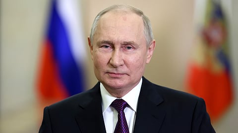 Putin oversaw a successful test of the experimental nuclear-powered underwater torpedo Poseidon last month.