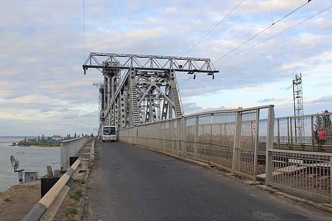 Zatoka bridge, Odessa Oblast, Ukraine