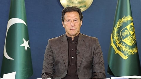 Pakistan's former PM Imran Khan in 2022.