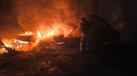 Russian Strikes Kill Civilians in Ukraine, Trigger Blackouts and Tensions