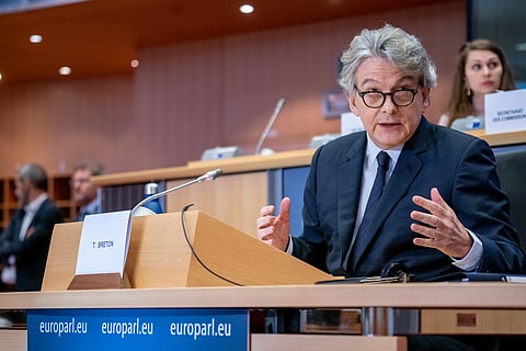 European Commissioner for Internal Market Thierry Breton.