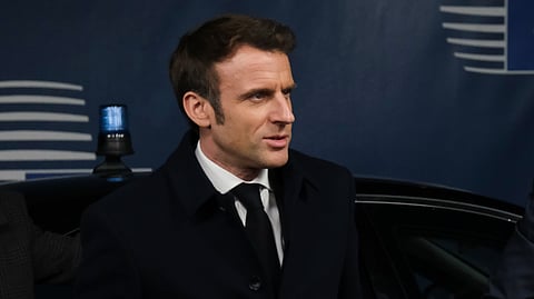 Macron Rebukes U.S. Tariff Threats as Europe Weighs Response Over Greenland