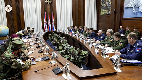 Afghan and Russian defense officials hold high level talks on Thursday in Moscow.