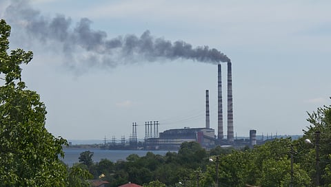 Burshtyn Thermal Power Station, Ivano-Frankivsk Oblast, Ukraine