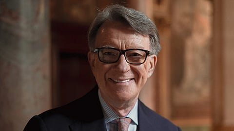 Mandelson in January 2025.