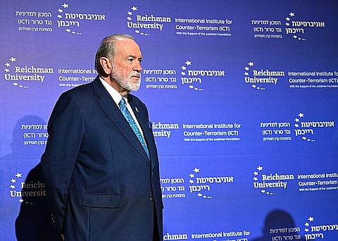 Mike Huckabee, the American ambassador to Israel.