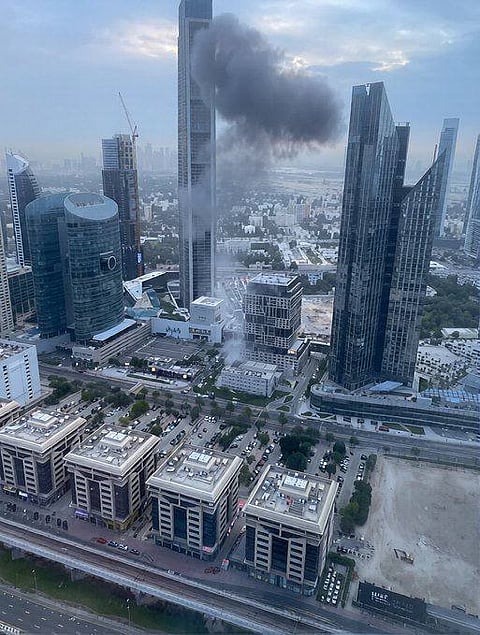 Iran has struck a building in the Dubai International Financial Centre (DIFC).