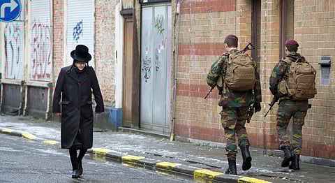 Belgium Deploys Troops to Guard Jewish Sites