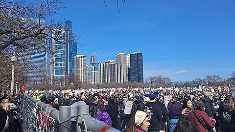 No Kings protest in Chicago