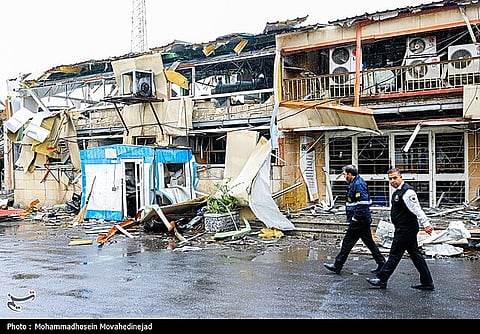 Scenes from Tehran due to US-Israeli bombing.