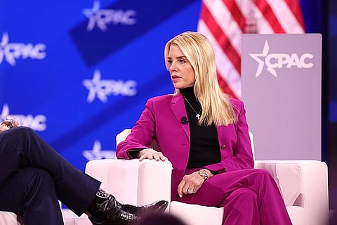 Attorney General of the United States Pam Bondi in 2025