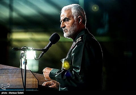 Qasem Soleimani, 2017.