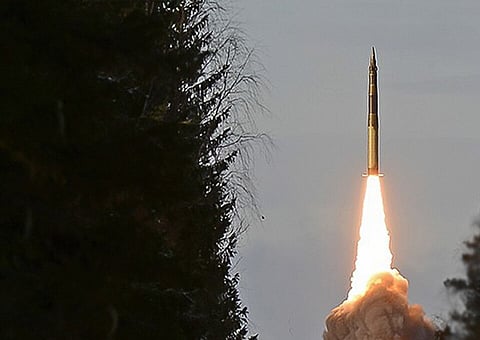 Russia stages nuclear-capable missile tests ahead of Victory Day