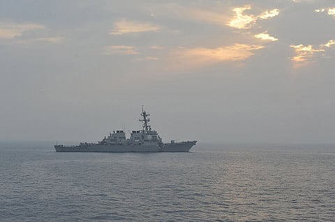 US Jet Disables Iranian Tanker in Gulf of Oman Amid Naval Blockade
