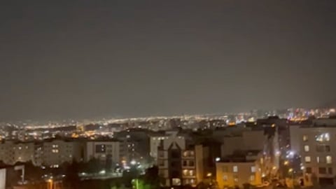 Western Tehran skyline, Iran