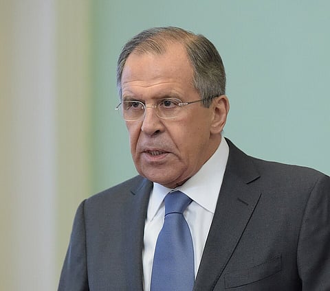 Sergey Lavrov, Russian Foreign Minister.
