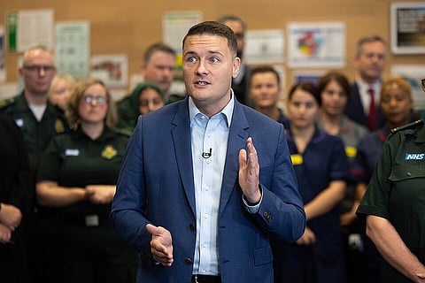 Now former Health Secretary Wes Streeting