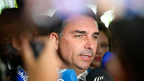 Senator Flavio Bolsonaro.