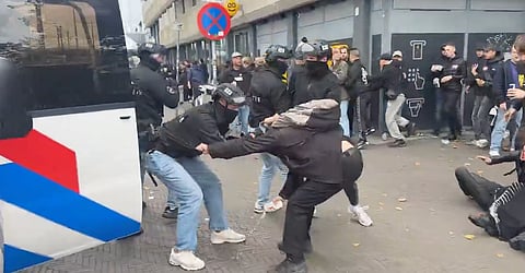 Dutch Riot Police Break Up Far-Right Protest in The Hague After Violence