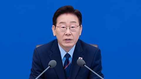 Lee Jae Myung, President of the Republic of Korea.