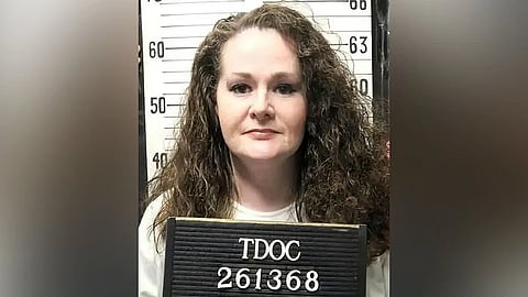 Convicted American murderer Christa Pike.